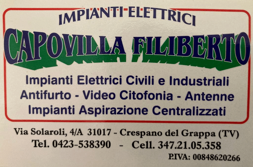 Capovilla Filiberto impianti elettrici